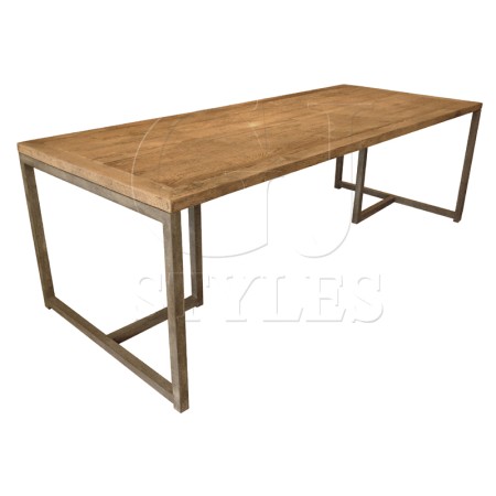 Rami Dining Table Washed Old Oak